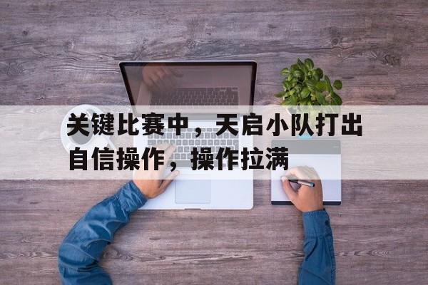 乐鱼体育娱乐-关键比赛中，天启小队打出自信操作，操作拉满的简单介绍