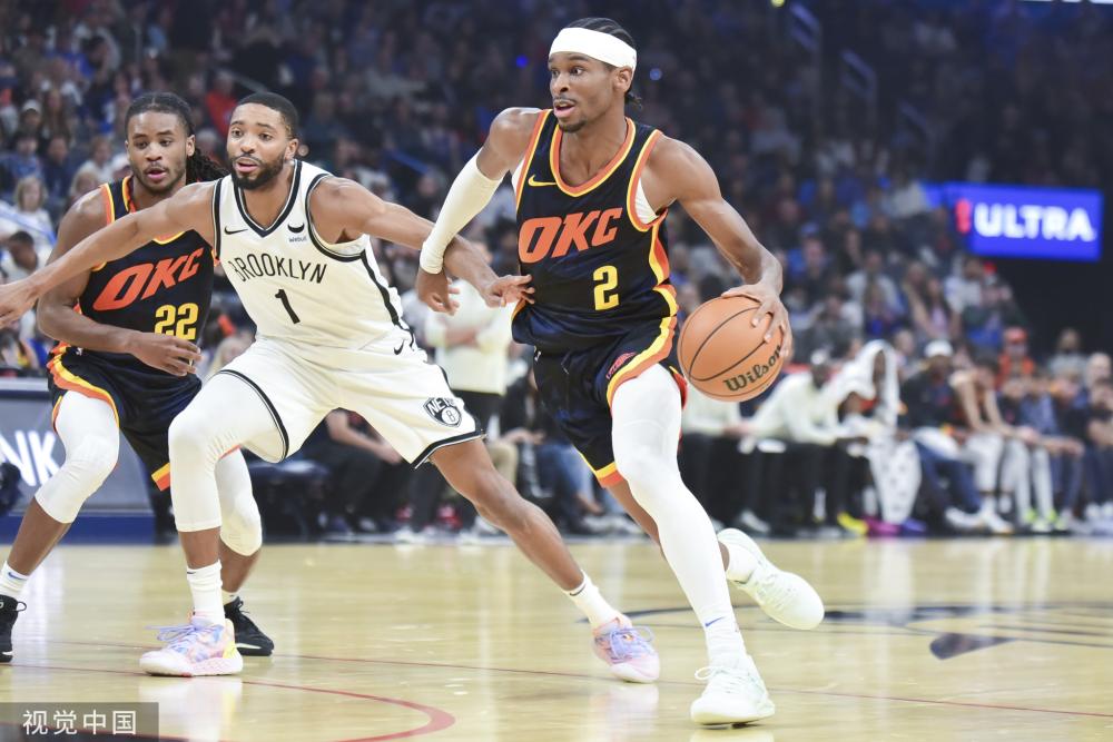 篮网遭遇逆转，雷霆连胜延续